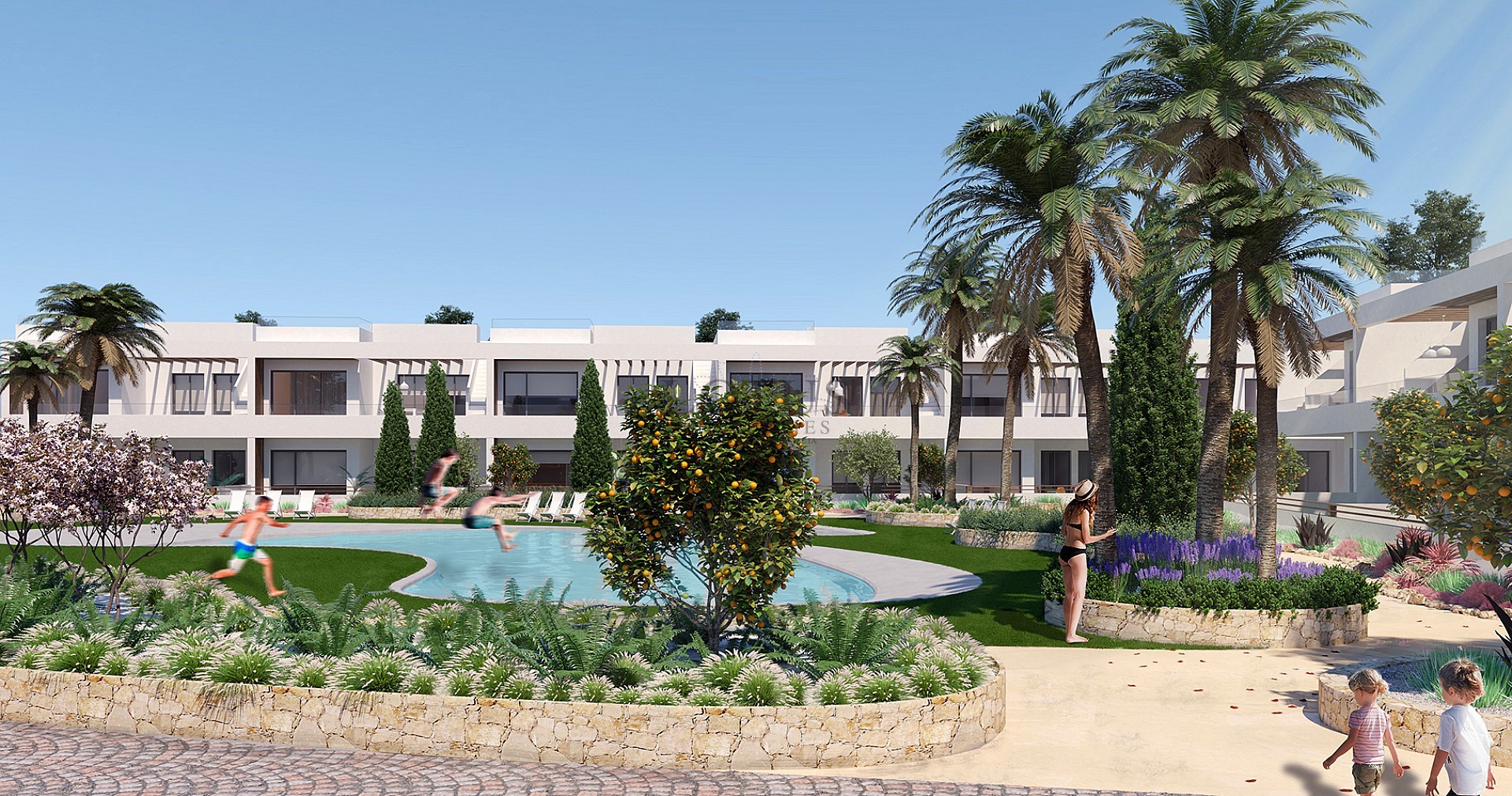 Ny Medelhavs resort 300 m till havet - Torrevieja - Lotus Properties
